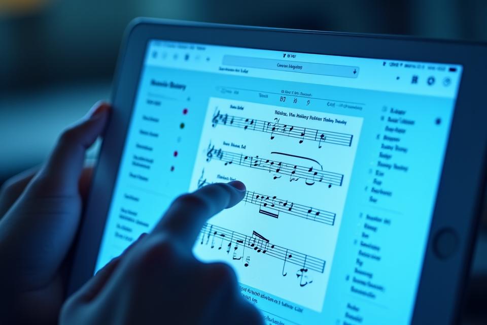 Comprehensive Digital Sheet Music Library